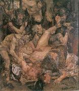 Lovis Corinth Die Gefangennahme Simsons oil on canvas